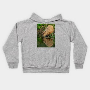 Capybara Reflections Kids Hoodie